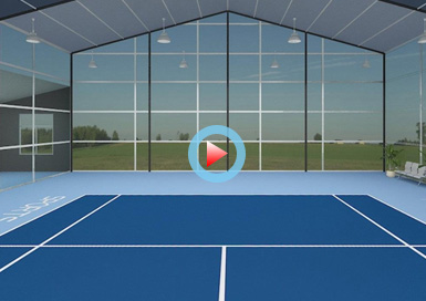 网球训练馆设计全景案例