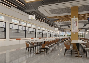 杭州大食堂装修设计效果图