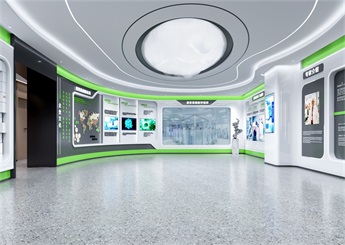 康思葆(北京)生物技术有限公司展厅设计效果图